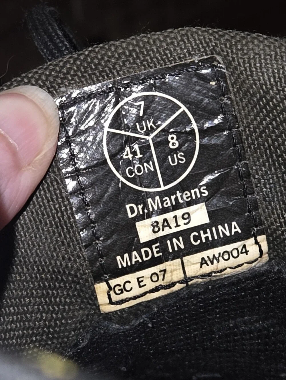 Dr. Martens classic pair